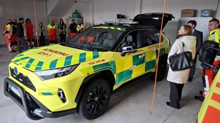 Predaja novega vozila urgentnega zdravnika 